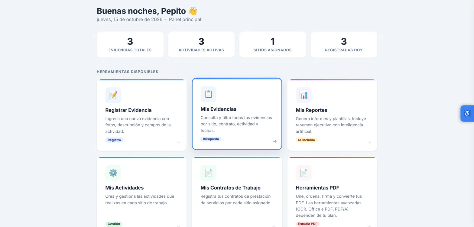 Panel de Custodia y Datos